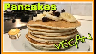 Pancakes vegani [upl. by Einapets642]