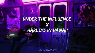 Under the influence x Harleys in hawaii MASHUP ChrisBrownTV KatyPerry Gravero  GTM MUSIC [upl. by Dnalon839]