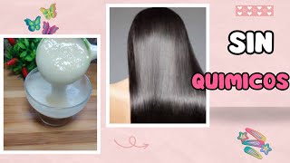 Como hacer una KERATINA Casera para REVIVIR tu Cabello DAÑADO Reparar el cabello dañado [upl. by Boigie893]