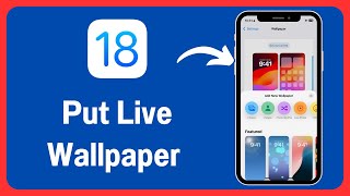 How To Put Live Wallpaper on iPhone iOS 18 [upl. by Mccurdy575]