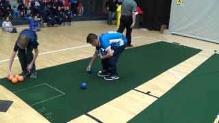 AIMS Games 2015 Indoor Bowls End Of Playoff for Third [upl. by Ashely]