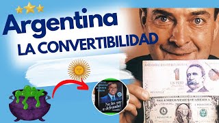 La CONVERTIBILIDAD en Argentina 👉 El Plan BONEX 89 💲 MENEM lo HIZO [upl. by Enala282]