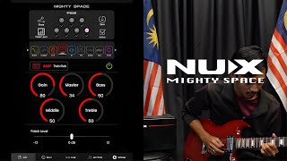 NUX MIGHTY SPACE AMP  NEW UPDATE  V3 FIRMWARE  MY HEART WILL GO ON  SOUND DEMO [upl. by Neoma]