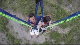 nevis swing new zeland queenstown worlds longest swing [upl. by Giuseppe]