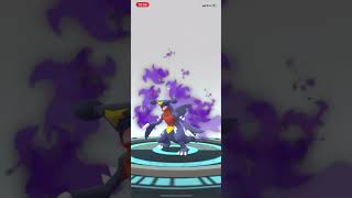 Shadow Gabite Evolves into Garchomp pokemon pokemongo garchomp gabite shark tiburon [upl. by Auqinahs]