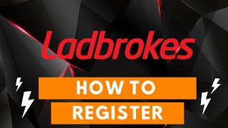 How To Register On Ladbrokes [upl. by Adnical]