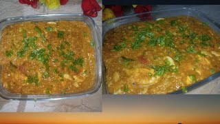 Dhaba Style Anday wali Golden Dal  So Easy to make [upl. by Ztirf869]