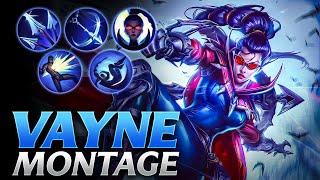 IS VAYNE THE BEST ADC  VAYNE MONTAGE 2023 [upl. by Nagrom712]