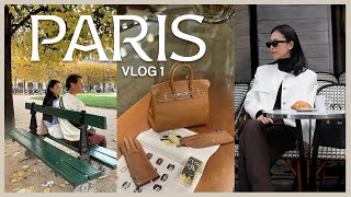 🇫🇷オリンピック後初のParisに戻ったらお買い物が楽しすぎた☕️🍂🛍️CHANEL•Hermès•LEMAIRE•SANDRO [upl. by Dib]