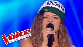 Sia – Chandelier  Carole Anne  The Voice France 2015  Blind Audition [upl. by Airotal]