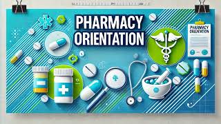 Pharmaceutics Podcast  Pharmacy Orientation  3 [upl. by Elleinad]