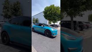 WRAPPED TESLA MODEL Y ON LEXANI [upl. by Esmeralda]