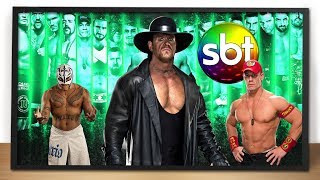 WWE LUTA LIVRE NA TV 10 ANOS ESTREAVA NO BRASIL NO SBT Wreslemania 34 [upl. by Anirbas]