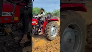 Massey Ferguson 1035dishortfeed farming [upl. by Ravel474]