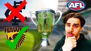 Who wins the AFL PREMIERSHIP Predicting EVERY FINALS GAME [upl. by Ttesil]