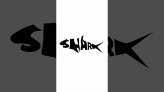 Warp Text Into the Custom Shape in Adobe Illustrator  Shark Typography Design  AdobeIllustrator [upl. by Veal717]