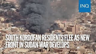 South Kordofan residents flee as new front in Sudan war develops [upl. by Sherr]