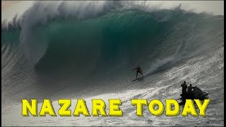 Nazare TODAY Part 2  Monday 11th December  Shot 6 amp 8K Red V Raptor [upl. by Kroll]