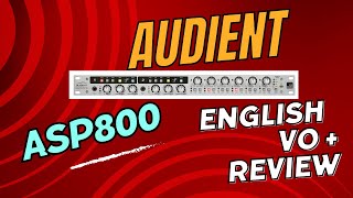 Audient ASP 800 Video Review English VO  Drum recording [upl. by Telrahc593]