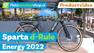 Sparta dRule Energy 2022 ebike van het jaar  Fietsvoordeelshopnl Productvideo [upl. by Phyl]