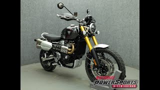 2024 TRIUMPH SCRAMBLER 1200 XE  National Powersports Distributors [upl. by Fanchie]