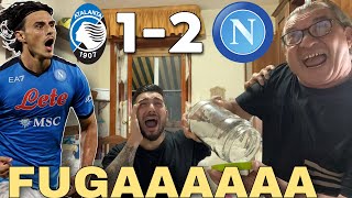 🔥VITTORIA SCUDETTO❗️ATALANTANAPOLI 12 SIAMO DISUMANI [upl. by Shepperd]