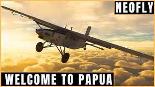 MSFS 2024 BEAUTIFUL PAPUA  Blackbird PILATUS PC6  Neofly [upl. by Suravat448]