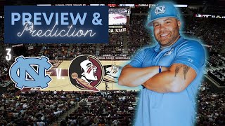 PREVIEW amp PREDICTION 3 North Carolina Tar Heels vs Florida State Seminoles [upl. by Jemima]