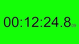 1 jam Stopwatch Green Screen  1 Hour Stopwatch Green Screen  FREE USE [upl. by Gaskins]