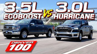 New Ram 1500 Hurricane vs Ford F150 EcoBoost The Results Are WAY Closer Than You Might Think [upl. by Joye188]