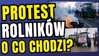 Protesty rolników w całej Polsce O co chodzi Import z Ukrainy i Zielony Ład [upl. by Lord]