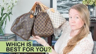 COMPARISON Louis Vuitton Speedy 25 vs 30 vs 35  Autumn Beckman [upl. by Harmony]