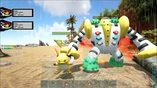 Dratini hunting w deep box games Ark pokemon allstars tribe series S01 EP2 [upl. by Herschel]