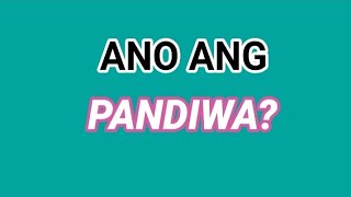 PANDIWA ll Mga Halimbawa ll PANDIWA sa pangungusap [upl. by Appilihp]