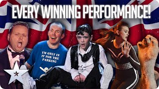 Every WINNING Finale Performance  Series 1  13  BGT 2020 [upl. by Subir]