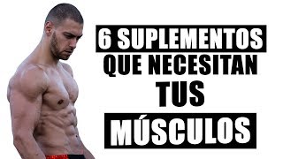 6 Mejores Suplementos para Aumentar Masa Muscular [upl. by Lenes]