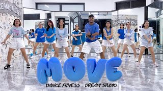 MOVE  Shaggy ft Lavinia  DANCE FITNESS  DREAM STUDIO [upl. by Ravid]