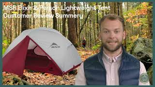 MSR Elixir 2Person Lightweight Tent Honest Customer Reviews and Ratings [upl. by Birck]