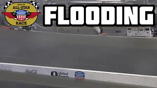 2024 NASCAR NORTH WILKESBORO SPEEDWAY FLOODING AT THE ALL STAR RACE [upl. by Flavio169]