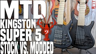 MTD Kingston Super 5 Stock vs Modified  Are The Upgrades Worth It  LowEndLobster Tone Shootout [upl. by Irbmac]