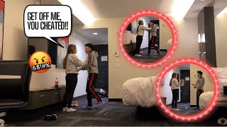 CHEATING ON MY GIRLFRIEND PRANK gone wrong 😱🤬  kokoandsymba [upl. by Demaggio]