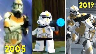 Order 66 Scene in Star Wars Games 20052019 [upl. by Savannah]