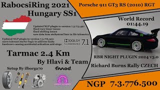 🏆World Record RGT RabocsiRing 2021 Rally Hungary SS1🏆NGP 73776🏆Replay🏆 [upl. by Gilboa659]