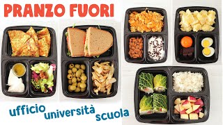 MENÙ DELLA SETTIMANA 3  Pranzo Fuori Ricette Facili [upl. by Wunder]