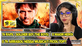 Reagindo a Soldier Boy The Boys │ O Maior Herói │ TK RAPS [upl. by Wohlen338]