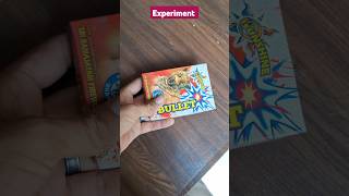 Ye Gjb Tarika Hai  Bullet Experiment Whoisrai youtubeshort experiment trending virl shortfeed [upl. by Harilda]