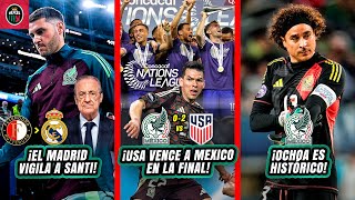 USA es el VERDUGO de MEXICO y es Campeón  Santi Pretendido por Real Madrid  Ochoa Record Mexico [upl. by Worlock599]