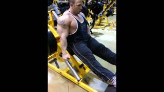 quotHalf Hack Squat Machinequot Leg Pump Amit Sapir [upl. by Aleak]