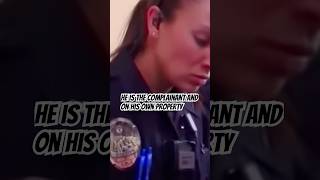 Bad police behavior👎🏽linestepperchallenge changetheculture firstamendmentauditor bluecrickets [upl. by Ahsok]