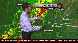 Richard Scotts Coverage of the Alabama Tornado Outbreak of April 28 2014 [upl. by Rem214]